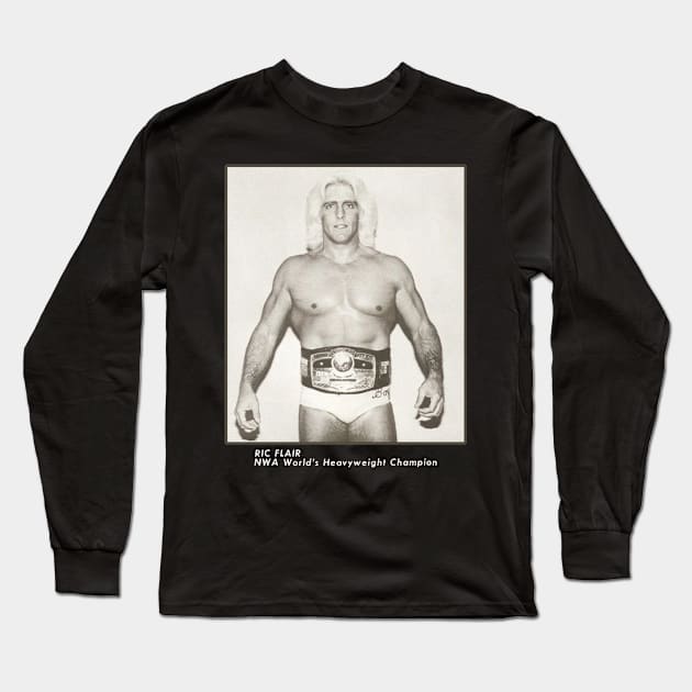 RIC FLAIR Long Sleeve T-Shirt by SUPER BOOM TO THE LEGENDS